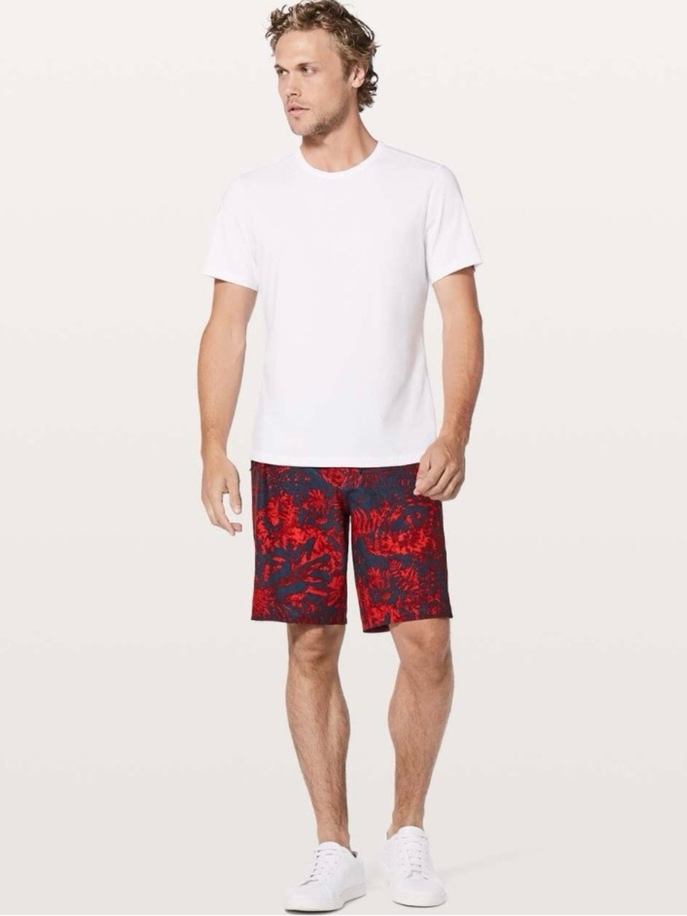 Men’s Lululemon Current State Short 9” in Canopy Hot Heat Mach Blue Size Med